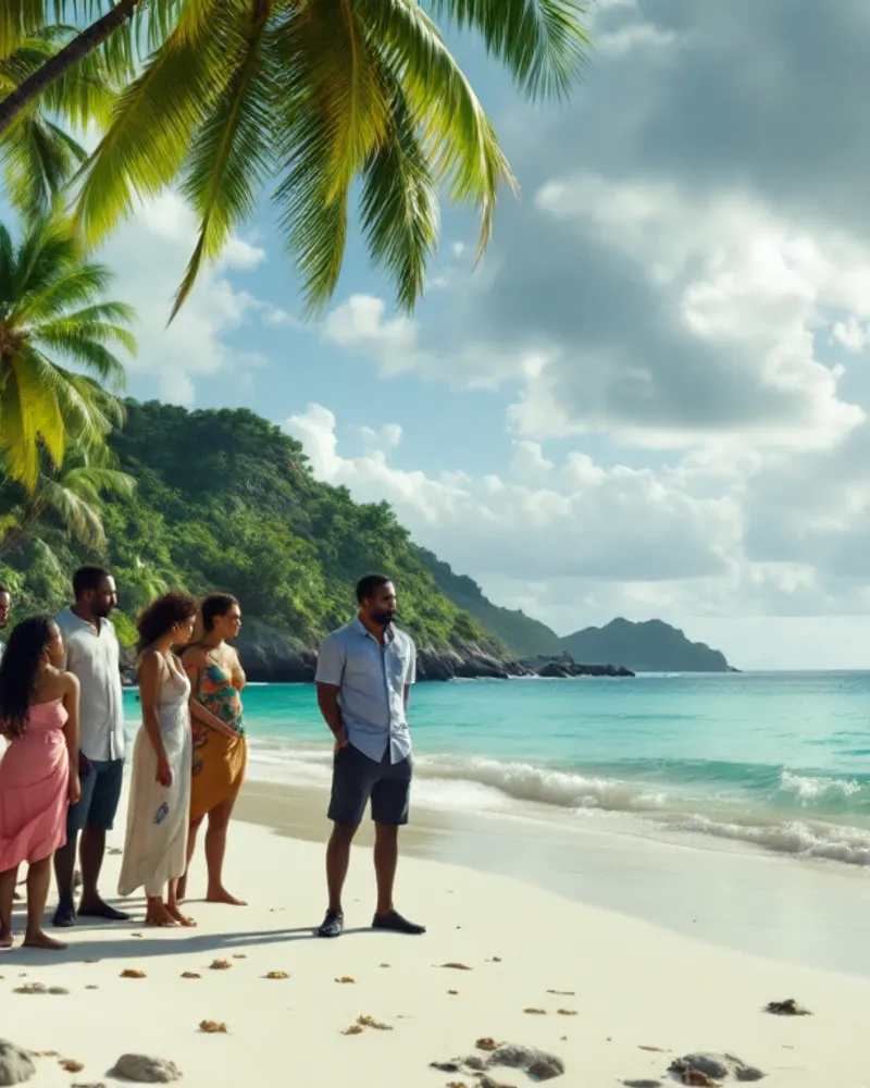 La Guadeloupe bouleversée par la disparition d'Enzo Nathou : une wave de chagrin parcourt l'île