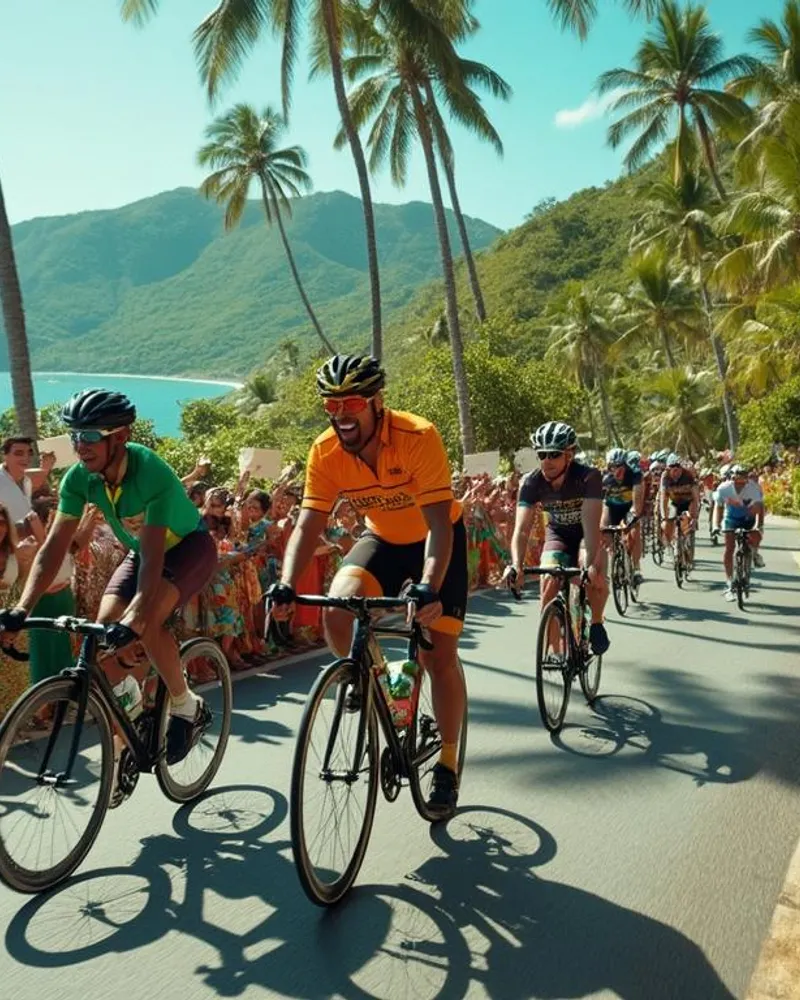 La sélection guadeloupéenne triomphe au Tour cycliste de Martinique 2025 avec dignité, respect et courage